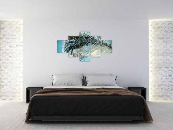 Obraz pírka (125x70 cm)