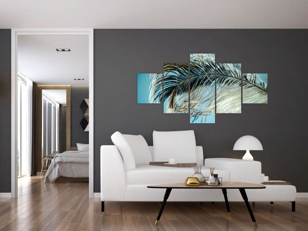 Obraz pírka (125x70 cm)