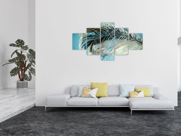 Obraz pírka (125x70 cm)