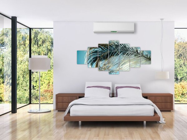 Obraz pírka (210x100 cm)