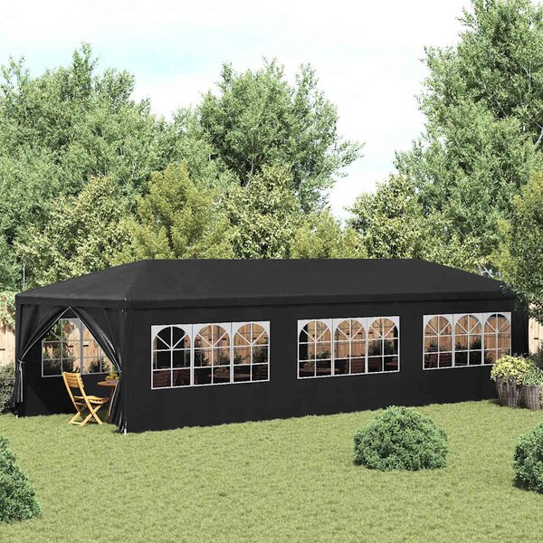 Party stan 3 x 9 m antracitový