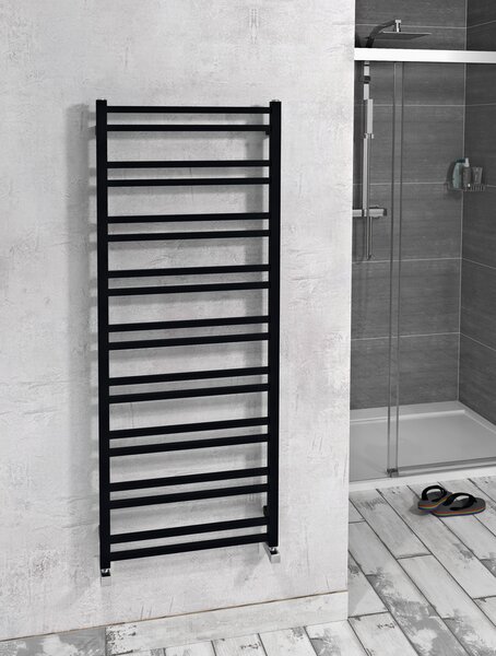 Sapho Sapho, MAKRO DOS topné těleso 550x1430 mm, černá mat, IR430TB