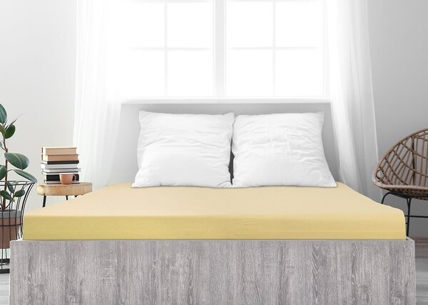 Žluté prostěradlo 200x220 cm – B.E.S