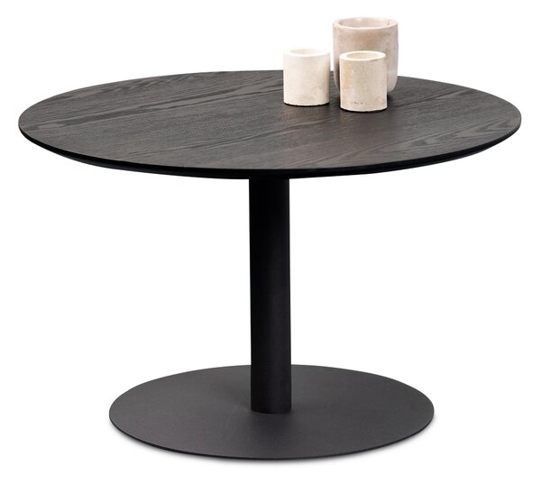 KONFERENČNÍ STOLEK, černá, kov, kompozitní dřevo, 60/60/37 cm Xora - Konferenční stolky, Online Only