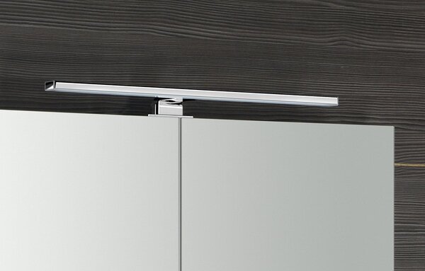Sapho Sapho, RIWA galerka s LED osvětlením, 81x60x17cm, bílá lesk, RIW080-0030
