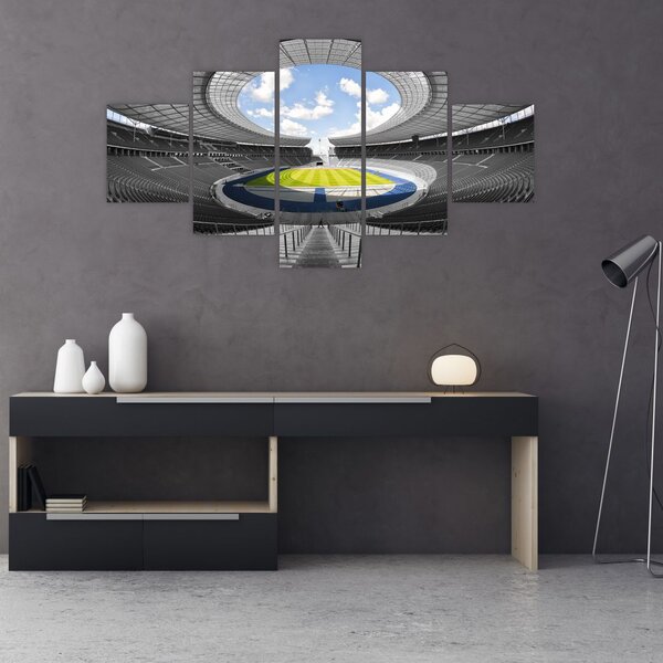 Obraz - fotbalový stadion (125x70 cm)