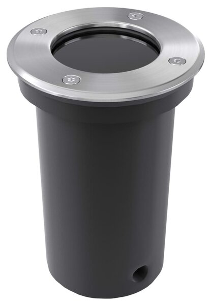 Zápustná zemní zahradní svítidla 3x kulatá