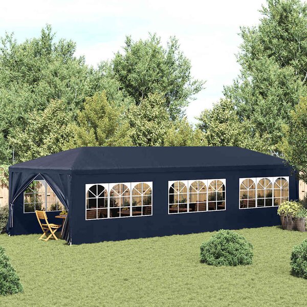 Party stan 3 x 9 m modrý