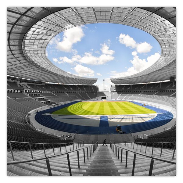 Obraz - fotbalový stadion (30x30 cm)