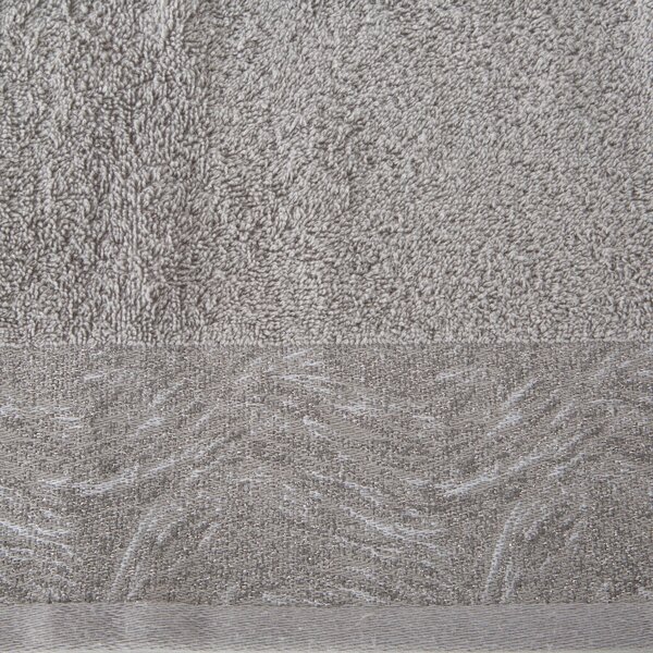FROTÉ RUČNÍK RUBI 50X90 CM STŘÍBRNÁ