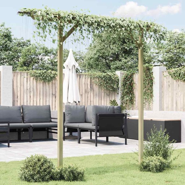 Zahradní pergola 205 x 40 x 203 cm dřevo