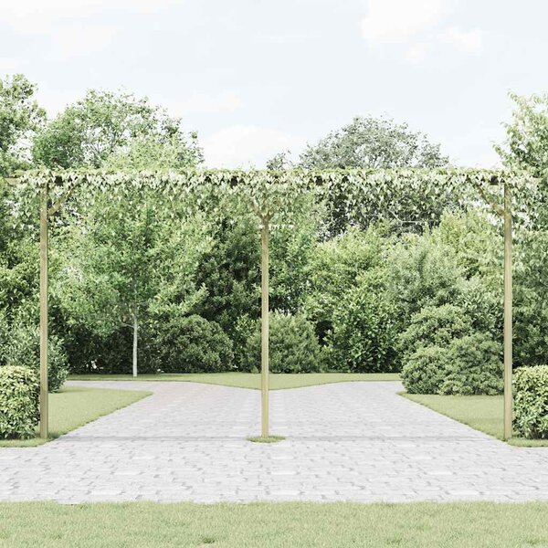 Zahradní pergola 410 x 40 x 203 cm dřevo