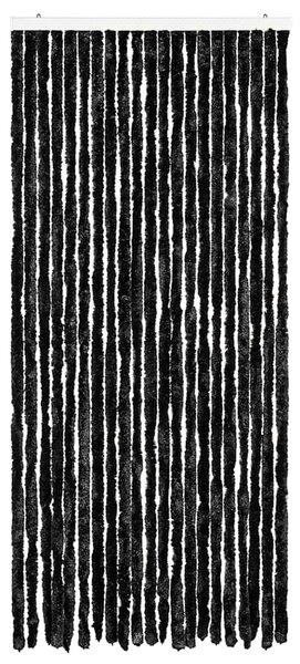 Závěs proti hmyzu antracitový 90 x 220 cm Chenille