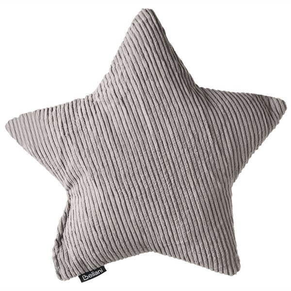 Sada 3 dekorativních polštářů LUNA Manšestr 35 x 30 cm 35 x 35 cm Pestrá Bez vzoru