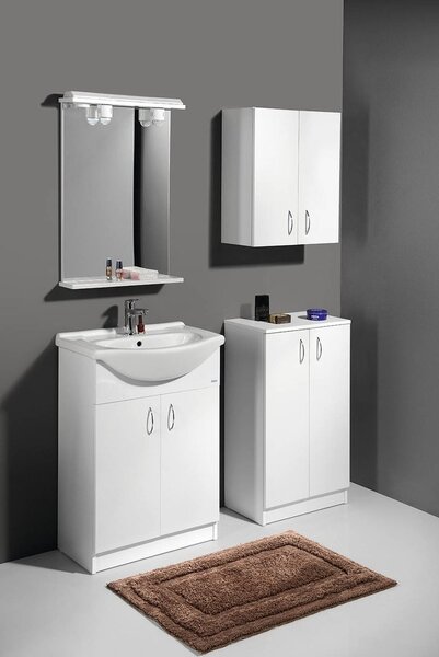 Aqualine Aqualine, SIMPLEX ECO závěsná skříňka 60x60x24cm, SIME535