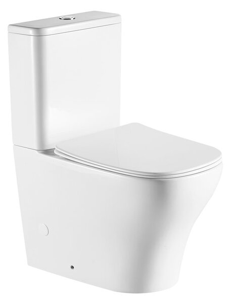 Sapho Sapho, BELLO RIMLESS WC kombi mísa s nádržkou, spodní/zadní odpad