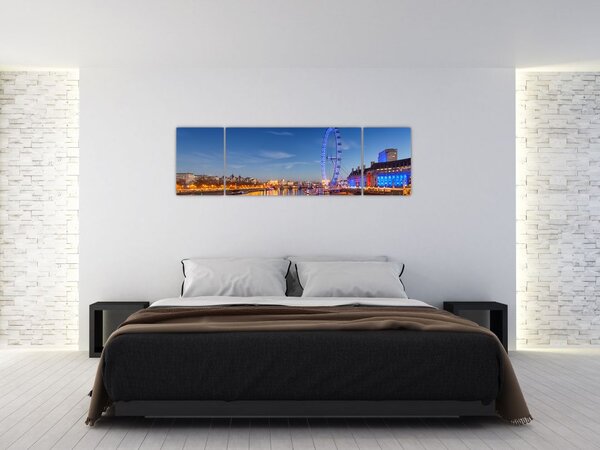 Obraz London Eye (170x50 cm)