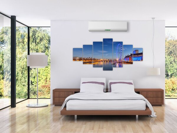 Obraz London Eye (210x100 cm)