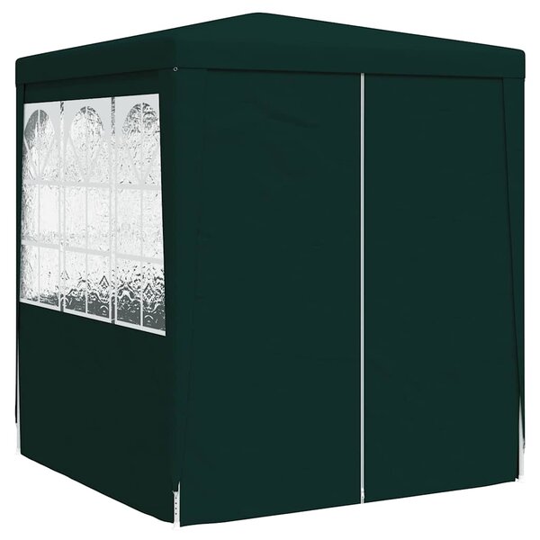 Profi party stan s bočnicemi 2,5 x 2,5 m zelený 90 g/m²