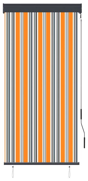 Venkovní roleta 80 x 250 cm žlutomodrá