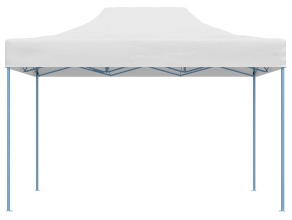 Profesionální skládací party stan 280x410x315 cm ocel bílý