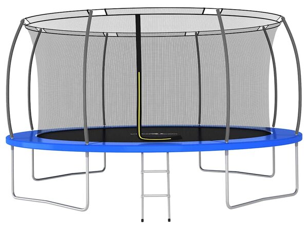 Trampolína s příslušenstvím kulatá 460x80 cm 150 kg