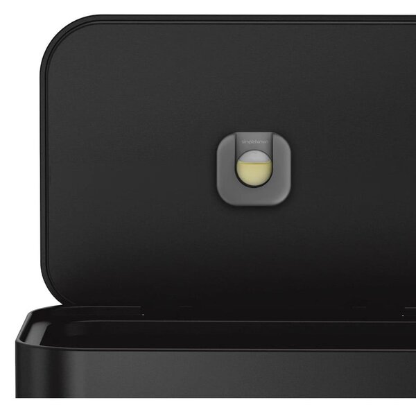 Pedálový ocelový odpadkový koš 45 l – simplehuman