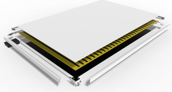 Nástěnný infrapanel BASIC 350W | Výhřevnost 6.5 m2 | 60x60 cm | WiFi termostat