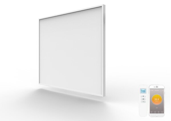 Nástěnný infrapanel BASIC 350W | Výhřevnost 6.5 m2 | 60x60 cm | WiFi termostat