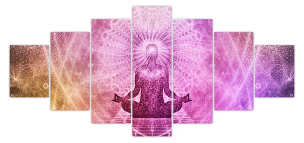 Obraz meditace (210x100 cm)