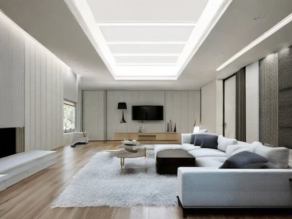 Stropní Infrapanel CEILING LED 660W | WiFi | Výhřevnost 12 m2 | 108x63 cm | LED světlo | Bezdrátový WiFi termostat