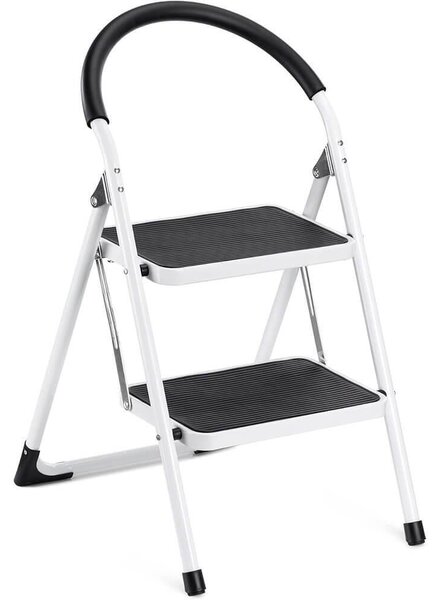 Skládací kovové schůdky 2 stupně 83 cm