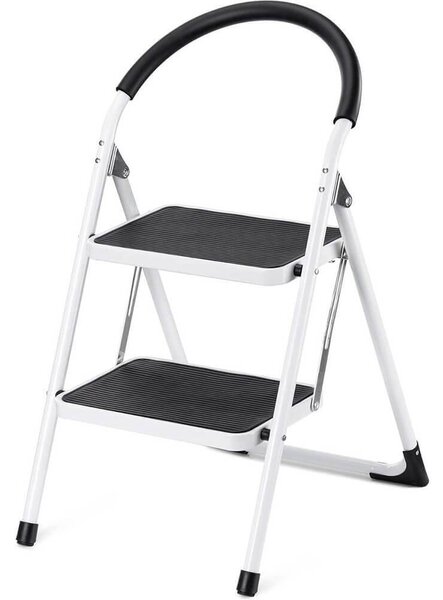 Skládací kovové schůdky 2 stupně 83 cm