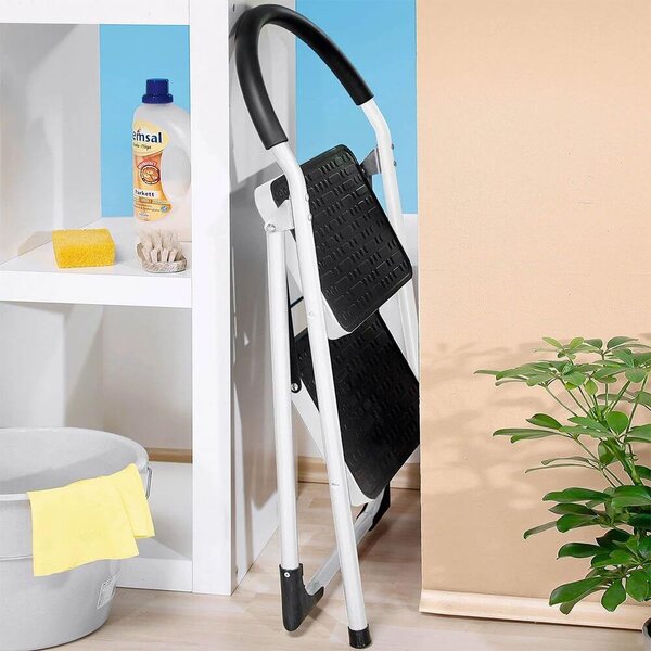 Skládací kovové schůdky 2 stupně 83 cm