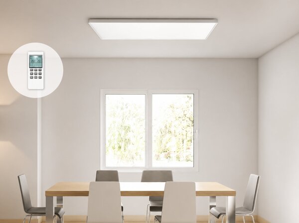 Stropní Infrapanel CEILING PRO 400W | Výhřevnost 8 m² | 60×60 cm | Termostat na dálkové ovládání