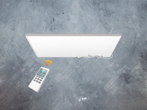 Stropní Infrapanel CEILING PRO 660W | Výhřevnost 12 m² | 105×60 cm | Termostat na dálkové ovládání