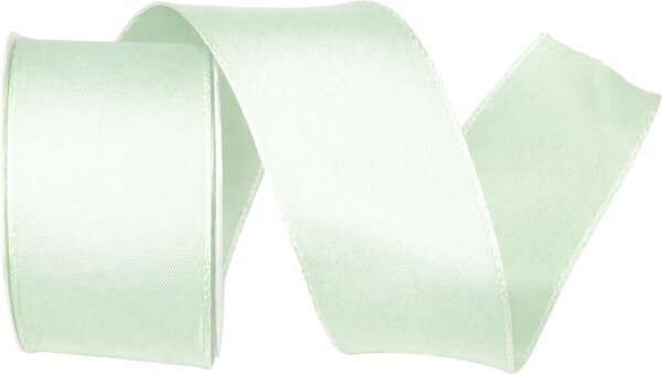 Taftová stuha Pastel Mint – pastelová mint 40mm x 3m (8,-Kč/m)