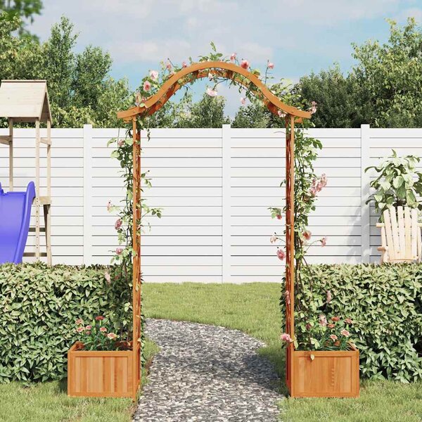 Zahradní pergola s truhlíky masivní jedle