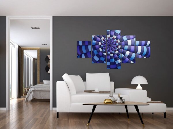 Obraz struktury létajícího balónu (125x70 cm)