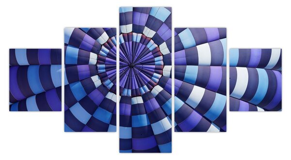 Obraz struktury létajícího balónu (125x70 cm)