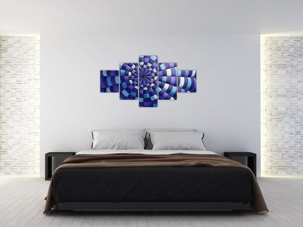 Obraz struktury létajícího balónu (125x70 cm)