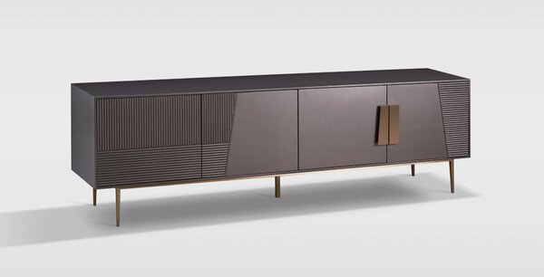 LivinHill TV stolek Stilig ST101B 200 cm grafit/zlatý