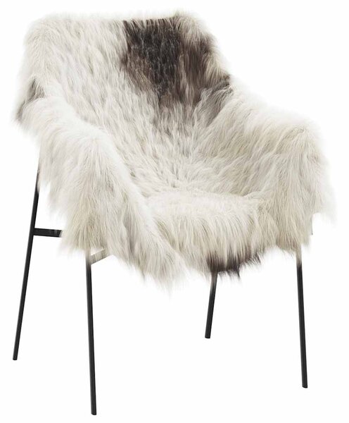 Ovčí kůže smíšená barva (60-70) x (90-100) cm