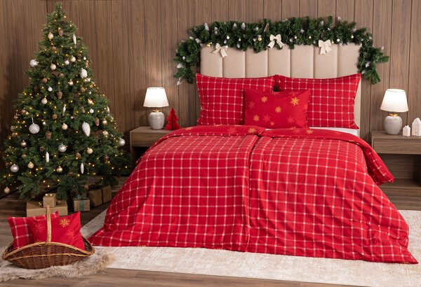 Povlečení Vánoční romance Flanel premium 1x 140/200, 1x 70/90