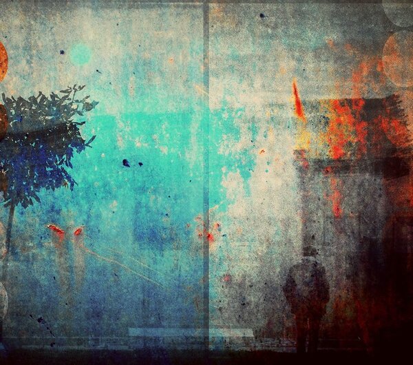 Umělecká fotografie One way (shadows), Liyun Yu, (40 x 35 cm)