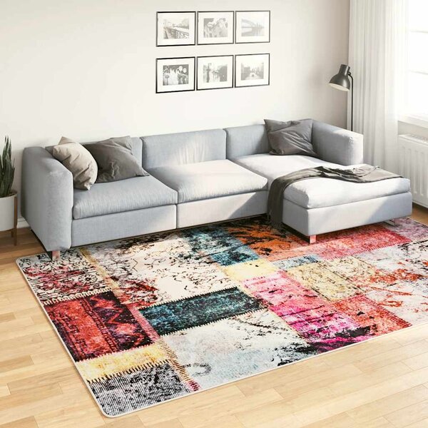 Koberec pratelný patchwork 190x300 cm vícebarevný