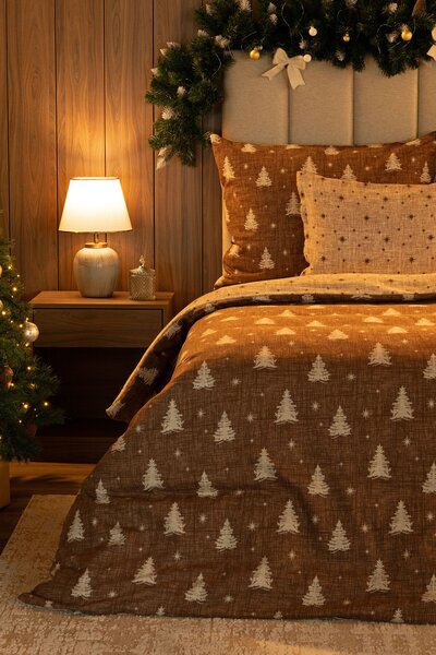 Povlečení Yule Flanel premium 1x 140/200, 1x 70/90