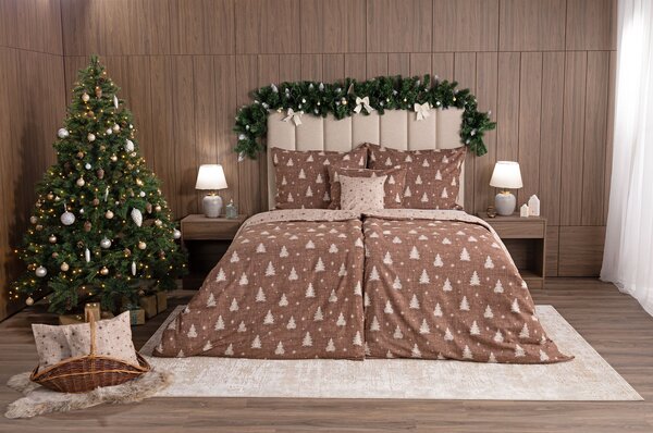 Povlečení Yule Flanel premium 1x 140/200, 1x 70/90