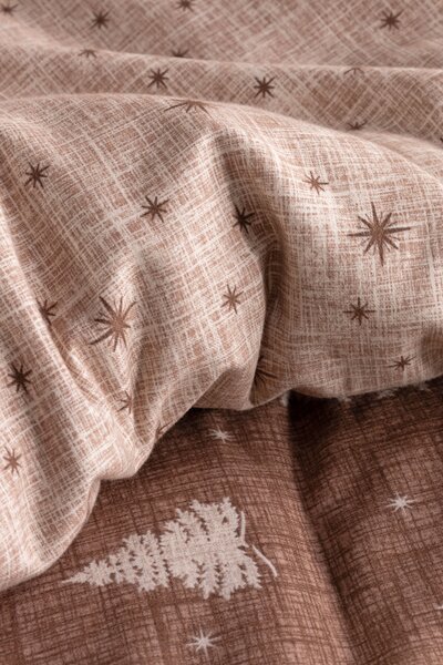 Povlečení Yule Flanel premium 1x 140/200, 1x 70/90