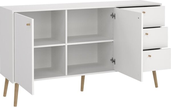 FALCO Komoda Boazy 147 cm bílá